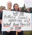 Hill Top Moss Salford Protests